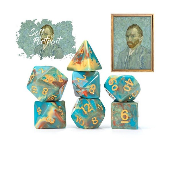 Gatekeeper Van Gogh Dice - Self Portrait