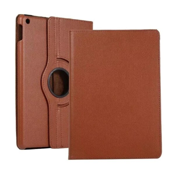360 Rotating Leather Smart Case Cover For iPad 4 (2012) - Brown