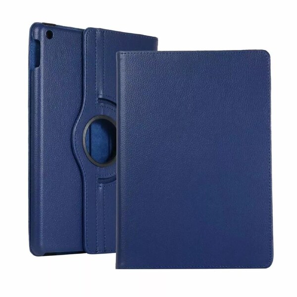 360 Rotating Leather Smart Case Cover For iPad 6th Gen 9.7" - Blue