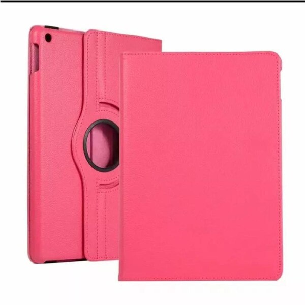 360 Rotating Leather Smart Case Cover For iPad Pro 11" 2nd Gen - Pink
