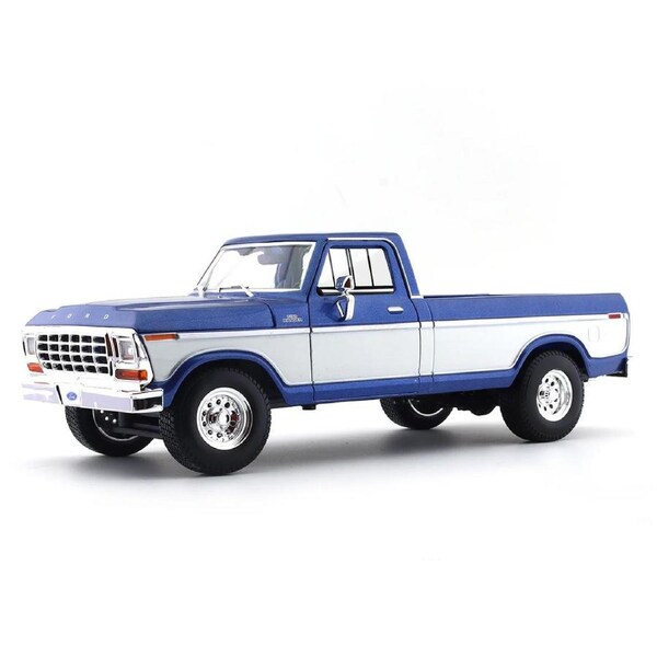 1:18 Model AU Diecast Car STOCK Maisto Truck Blue Classic F150 Pick-Up Ford 1979