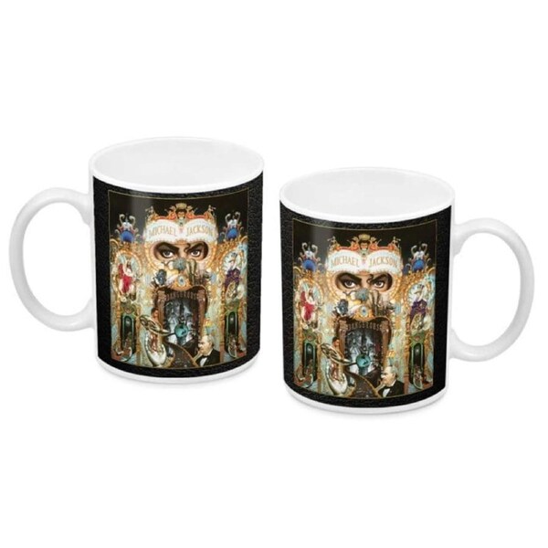Michael Jackson Dangerous Music Album Ceramic Coffee Mug Cup