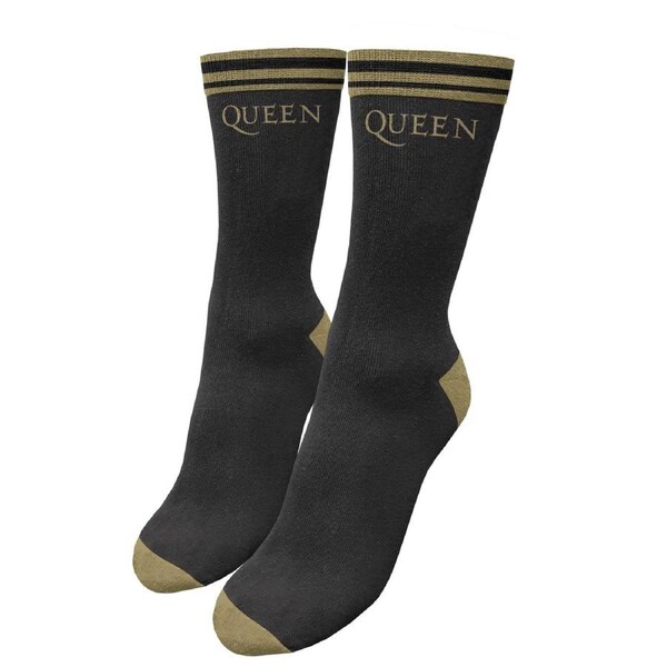 Queen Music Band Logo Socks