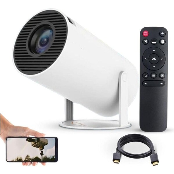 Bluetooth Home Theater HDMI For Android 11 Mini Portable LCD Projector 5g WIFI