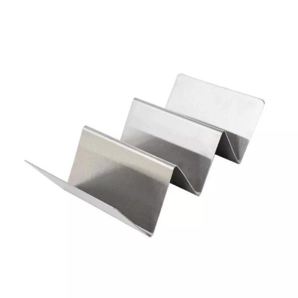 Kitchen Rack Tortilla Stand Holds Stainless Steel Tray Taco Shell Holder