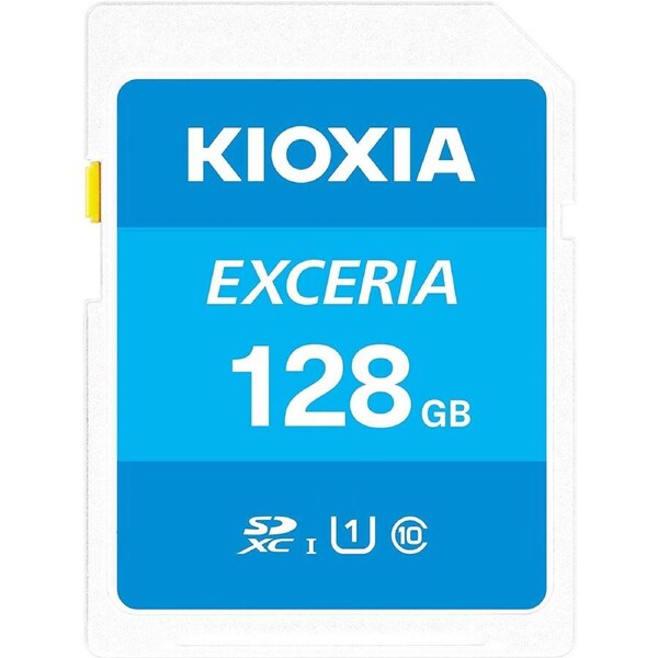 SD Card KIOXIA 128GB EXCERIA SDHC Class 10 UHS-I DSLR Video Cam Memory 100mb/s