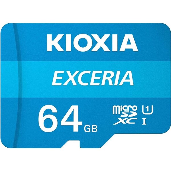Micro SD KIOXIA EXCERIA 64GB Class 10 U1 Mobile Smart Phone Tablet Memory Cards