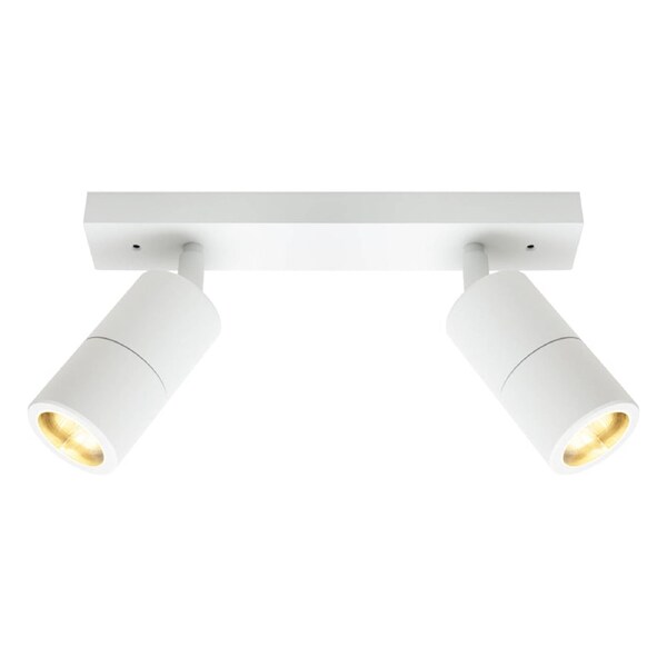 Stockholm 2lt Rail Spot Light Frame White
