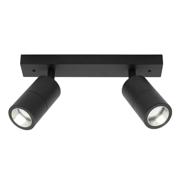 Stockholm 2lt Rail Spot Light Frame Black