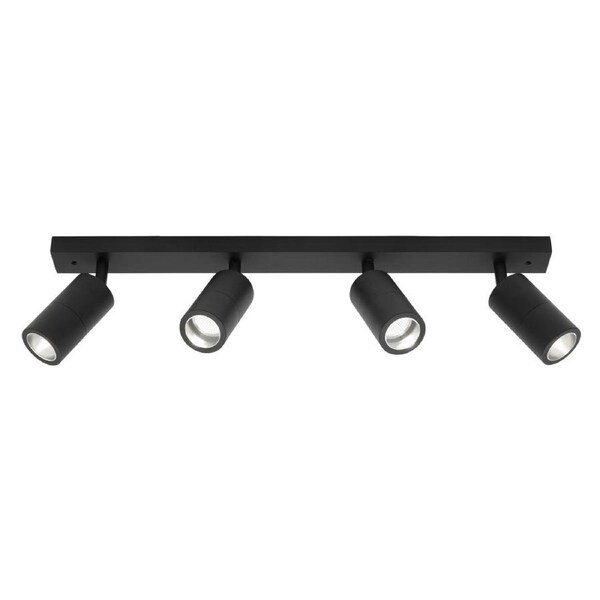 Stockholm 4lt Rail Spot Light Frame Black