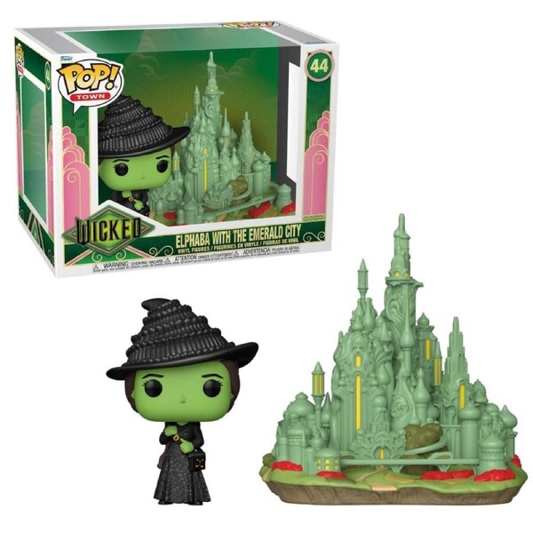 Wicked Elphaba with Emerald City Town Funko POP! Vinyl