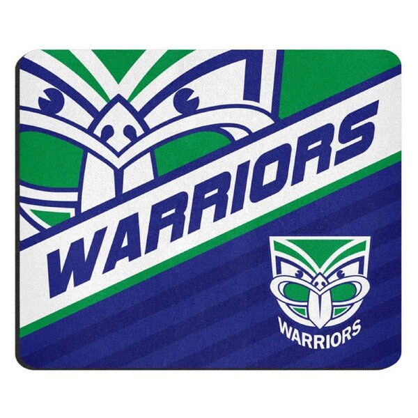 New Zealand NZ Warriors NRL Team Logo Design Mouse Mat Pad