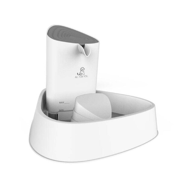 All Fur You Seashell Triple Filtration Pet Water Water Fountain