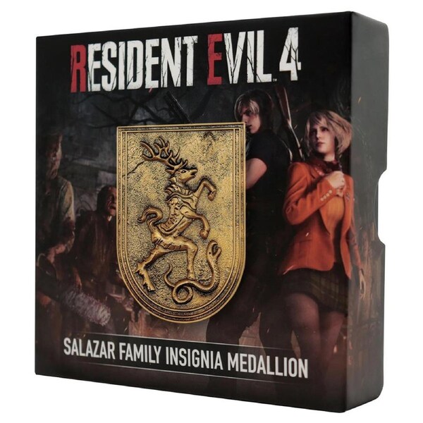 Resident Evil 4 Salazar Family Insignia Collectable Metal Medallion