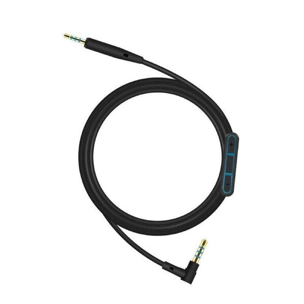 2.5mm to 3.5mm Audio Cable with Mic Volume Control for Bose QC25 QC35 Android