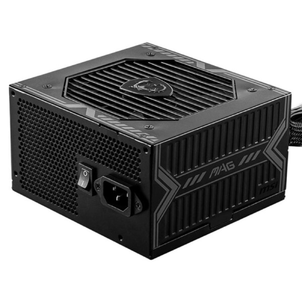 MSI MAG 750W 80+ Bronze PCIE 5.0 Non-Modular ATX Power Supply (MAG A750BN PCIE5)