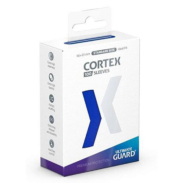 Ultimate Guard TCG - CORTEX Trading Card Sleeves 100-Pack - Blue