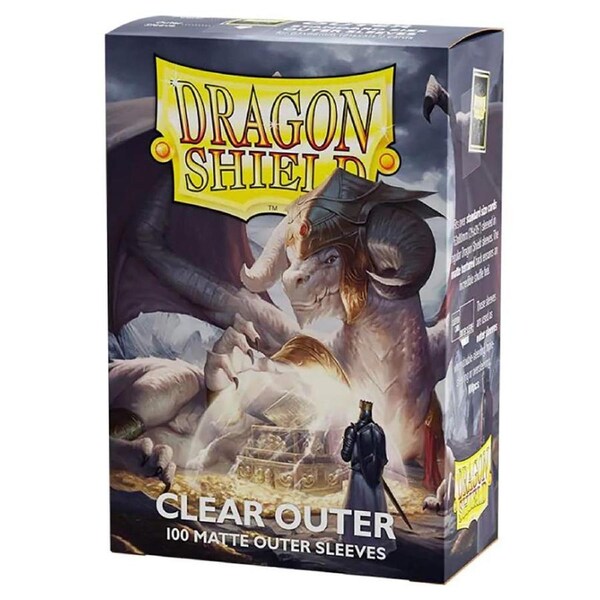 Dragon Shield TCG - Matte Outer Sleeves - Clear