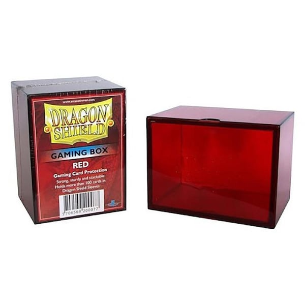Dragon Shield TCG - Strongbox Deck Box - Red
