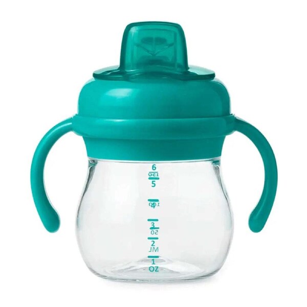 OXO Tot Grow Soft Spout Cup With Removable Handles - Teal