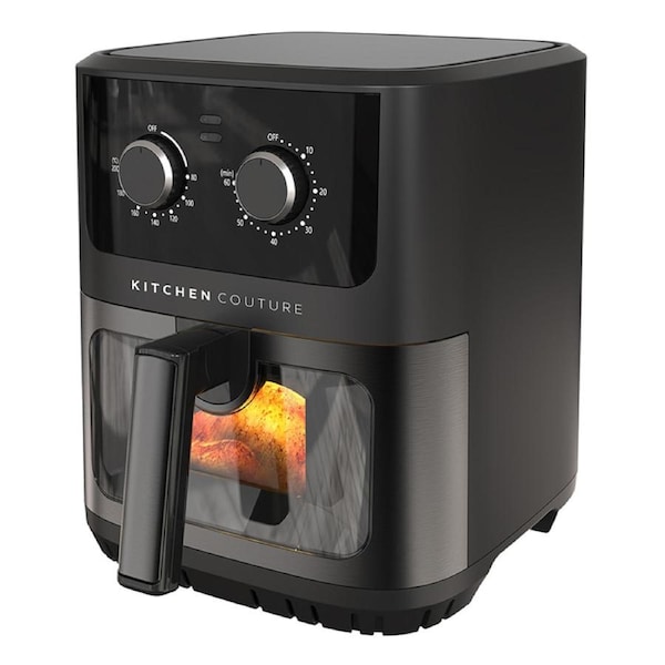 Kitchen Couture 6.5L 1600W Air Fryer Black