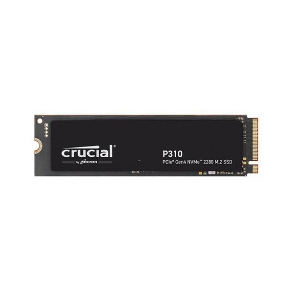 Crucial P310 500GB Gen4 2280 NVMe SSD 6600/3500 MB/s R/W 110TBW 520K/890K IOPS 1.5M hrs MTTF Full-Drive Encryption M.2 PCIe4 5yr