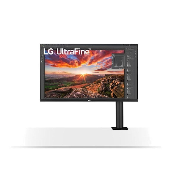 LG 32UN880K-B 32' IPS 4K 5ms UltraFine UHD LED Business Office, HDR10, DCI-P3 95%, USB-C (60W PD) Monitor