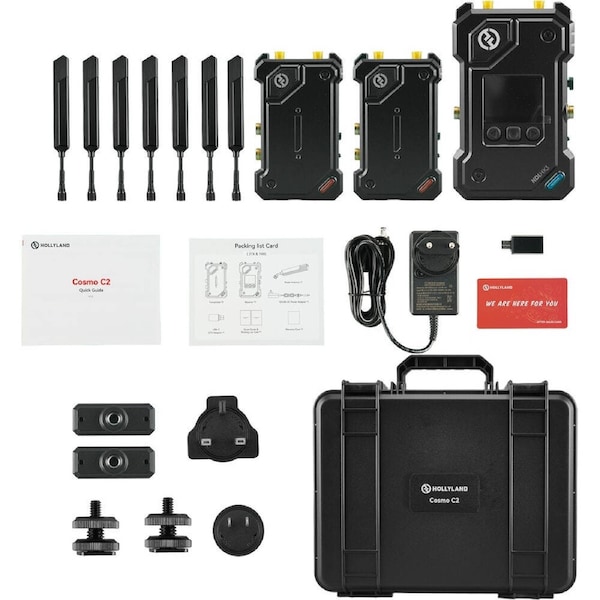 Hollyland Cosmo C2 - 1 RX with 2 TX Wireless Video Transmission System