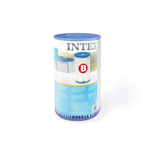 Intex Outdoor Replacement Pool Filter Cartridge B Shrink Wrap W/ Litho