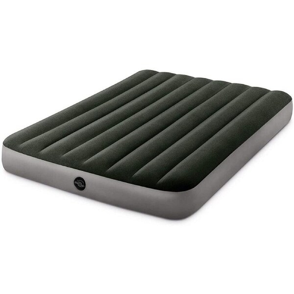 Intex Full Dura-Beam Prestige Inflatable Airbed With Battery Pump 1.37mx1.91m