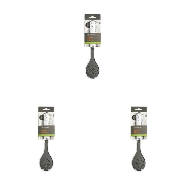 3PK Topchef Spoon Infuser Portable Stainless Steel Tea Strainer/Brewing Tool