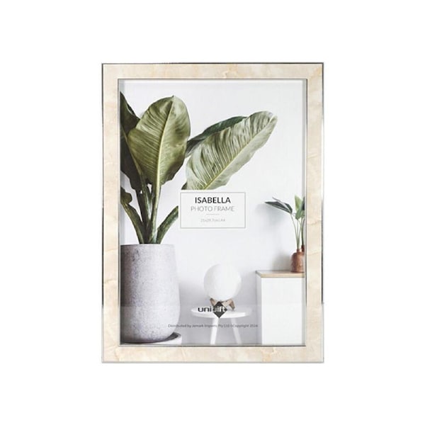 12PK Unigift Isabella A4 Photo/Picture Frame Home Desk Decor Brown 21x29cm