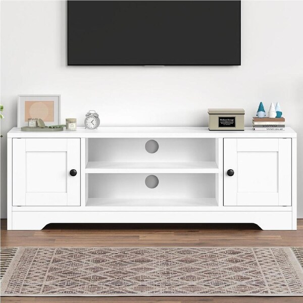 120cm ALFORDSON TV Cabinet Entertainment Unit White