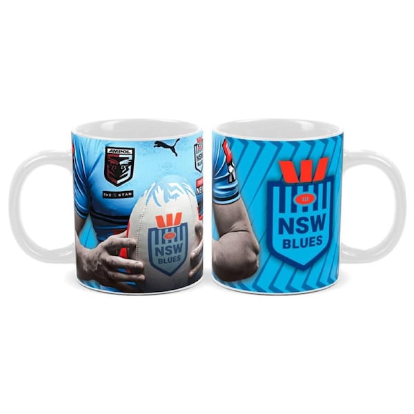 2025 NRL State of Origin NSW New South Wales Blues Logo Jersey Design Coffee Mug Cup