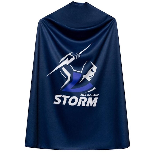 NRL Storm Supporter Kids Cape