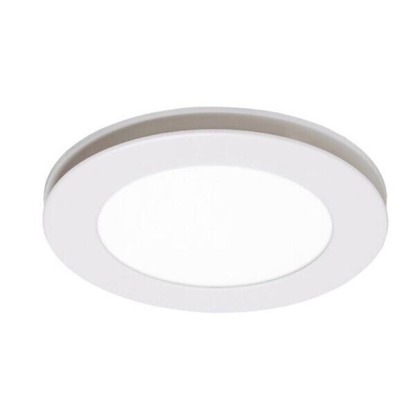 Martec Flow 295 Round Exhaust Fan with Tricolour LED Light White