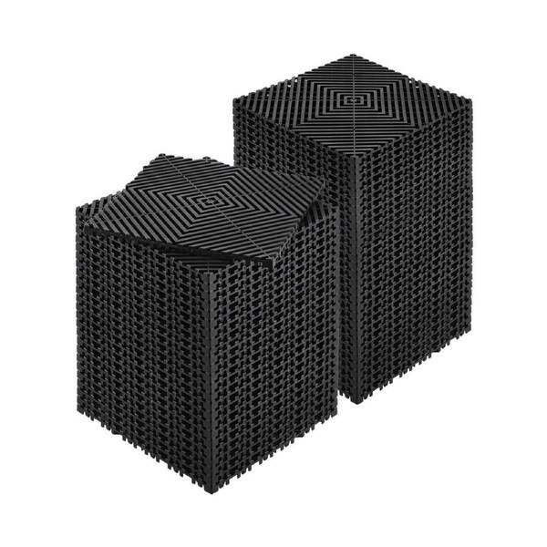 Interlocking Drainage Mat Modular Floor Tile 31 x 31 cm Drainage Cushion