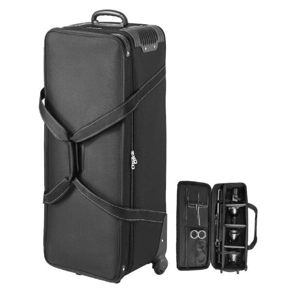 Studio Equipment Trolley Case 91 x 30 x 35.5 cm Rolling Camera Bag