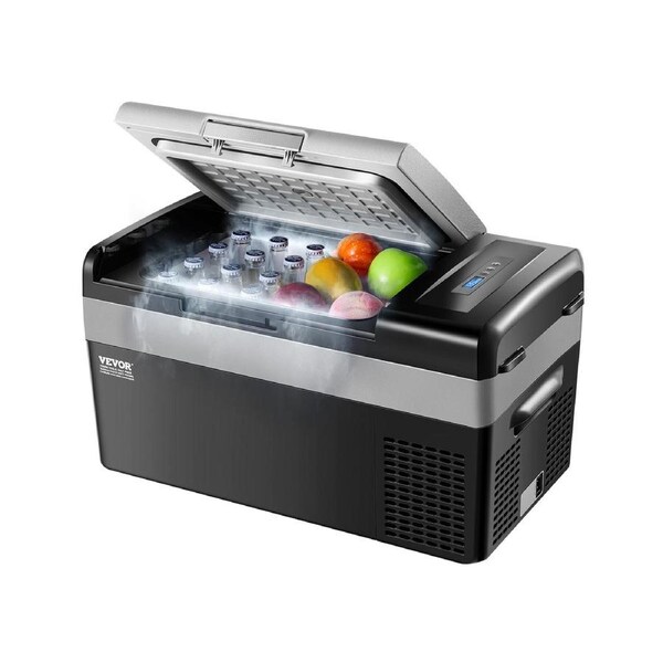 Portable Car Refrigerator Freezer Compressor 20L Single Zone for Car Home