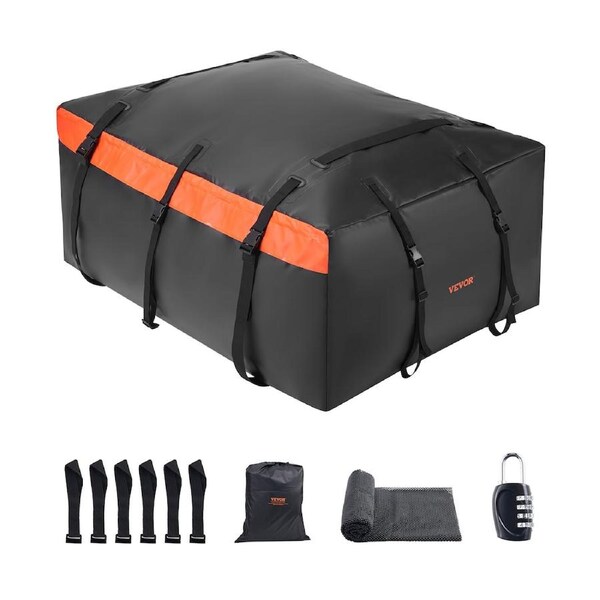 Car Rooftop Cargo Carrier Bag 20 Cubic Feet 840D PVC Car Roof Luggage Bag