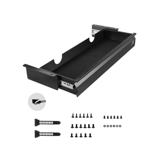 68 cm Under Desk Drawer Organizer Slide-out Drawer Space Saver Home Office