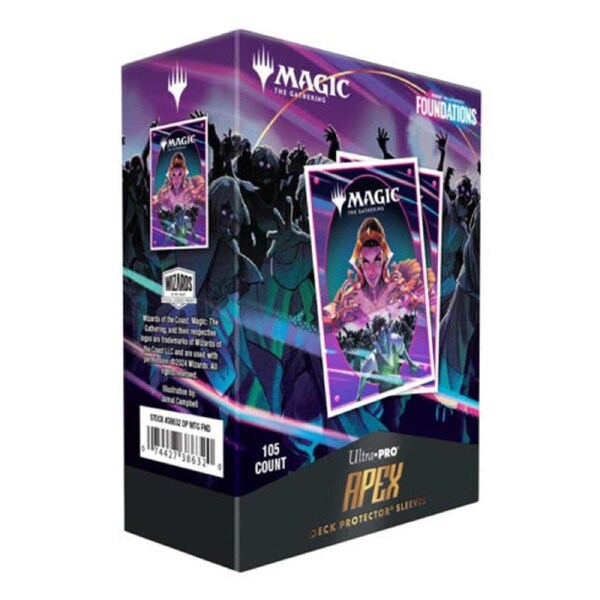 Ultra Pro Magic MTG Foundations 105ct Apex Deck Protector Sleeves
