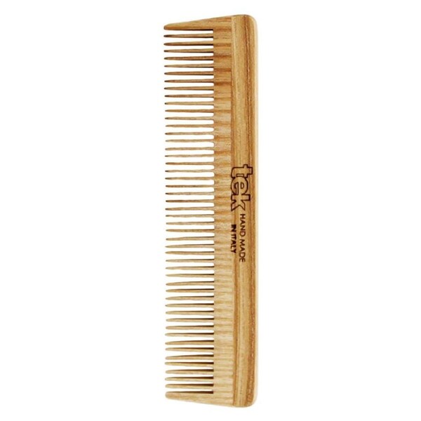 Ash Wood Comb with Fine Teeth - Tek
