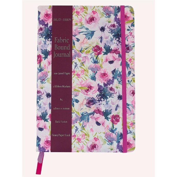 Artico Journal A5 Lined Peonie Rose J05