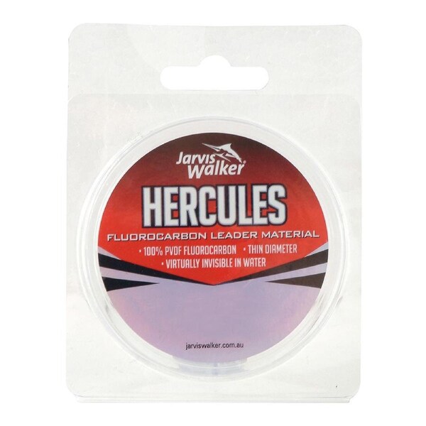20m Spool of 6lb Jarvis Walker Hercules Fluorocarbon Fishing Leader
