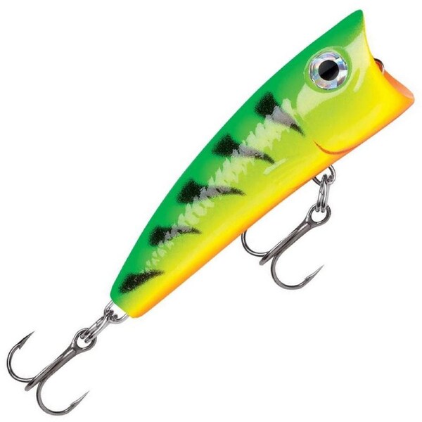 Rapala Ultra Light 4cm Surface Popper Fishing Lure Firetiger 3gm Top Water