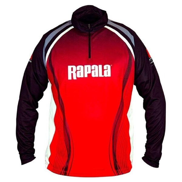 Size 4 Rapala Kids Long Sleeve Tournament Fishing Shirt - UPF 30+ Fishing Jersey
