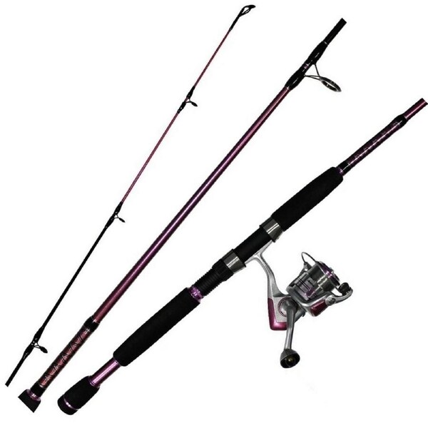 Okuma 6'6 Temptress 4-7kg Ladies Fishing Rod and Reel Combo - 2 Pce Spin Combo