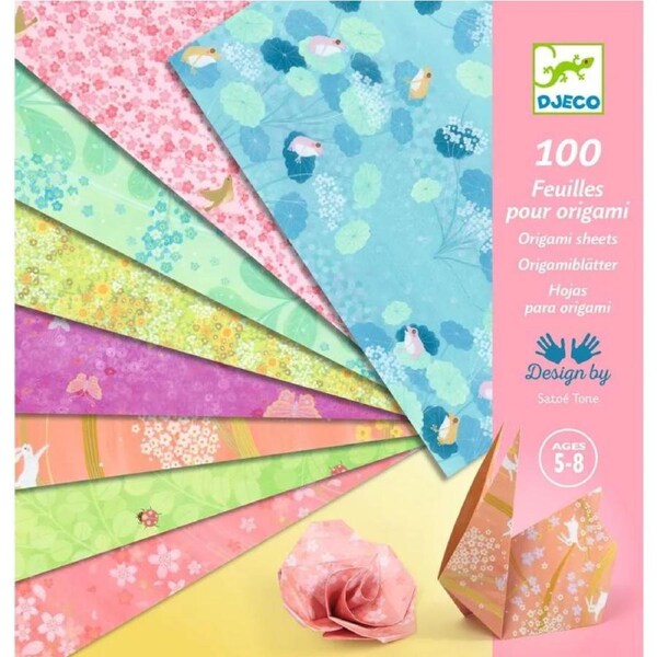 Djeco - Haru Origami Sheets (100 pack)