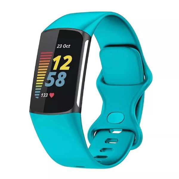 Teal Replacement Bands for Fitbit Charge 5 6 Band Tracker Fitness Strap Wristbands